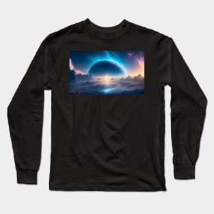 Beautiful another universe landscape Long Sleeve T-Shirt